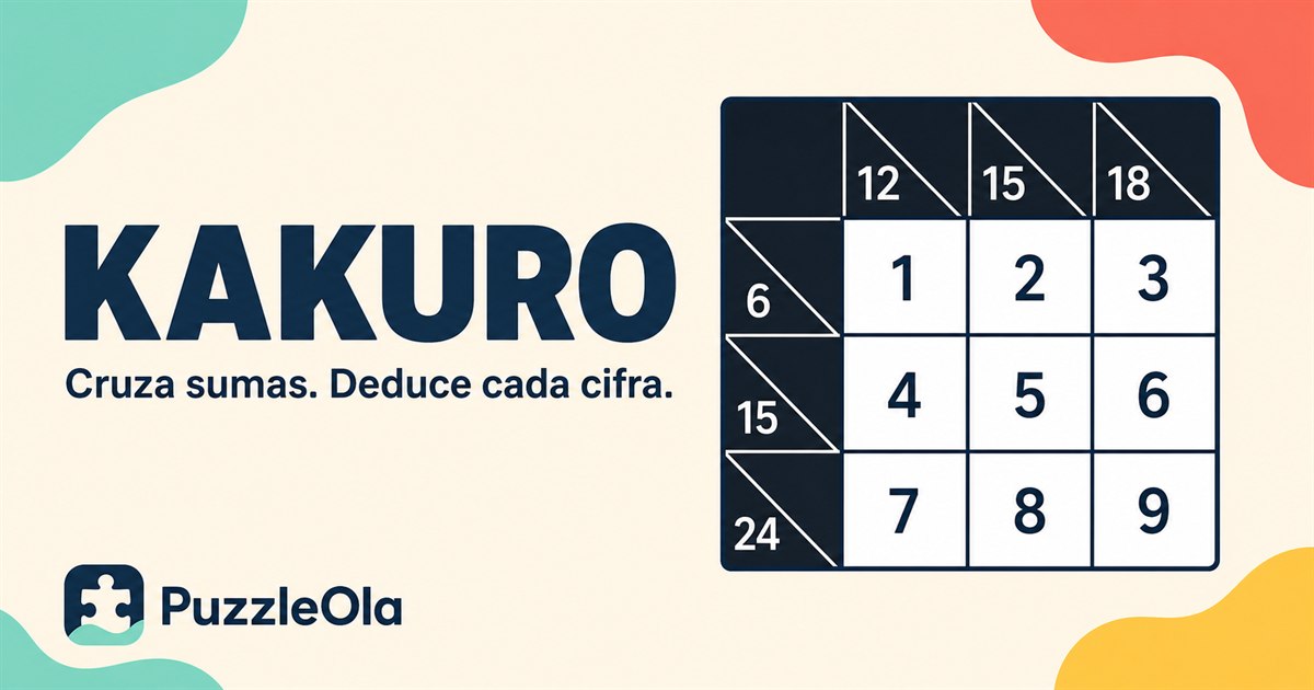 Kakuro online gratis | PuzzleOla